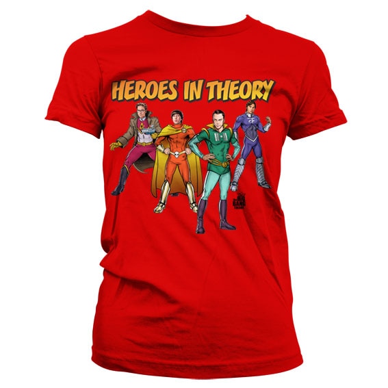 TBBT - Heroes In Theory Girly T-Shirt – T-shirt femme