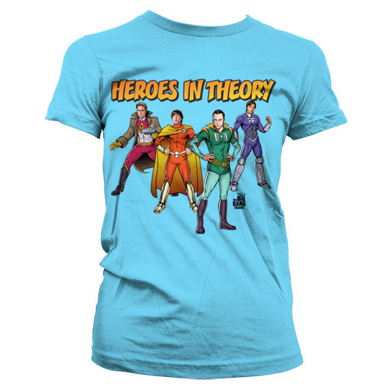 TBBT - Heroes In Theory Girly T-Shirt – T-shirt femme