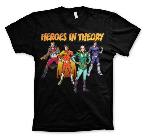 TBBT - Heroes In Theory T-Shirt – T-shirt