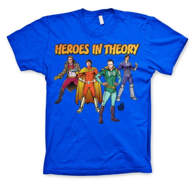 TBBT - Heroes In Theory T-Shirt – T-shirt