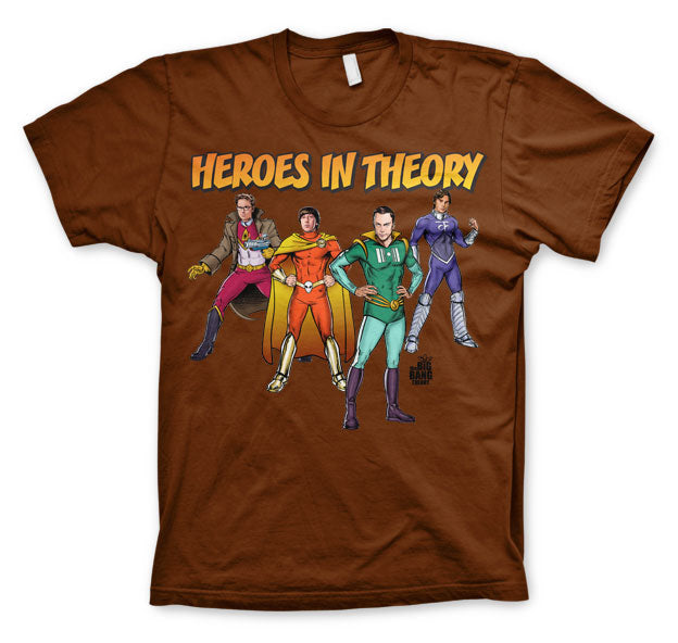 TBBT - Heroes In Theory T-Shirt – T-shirt