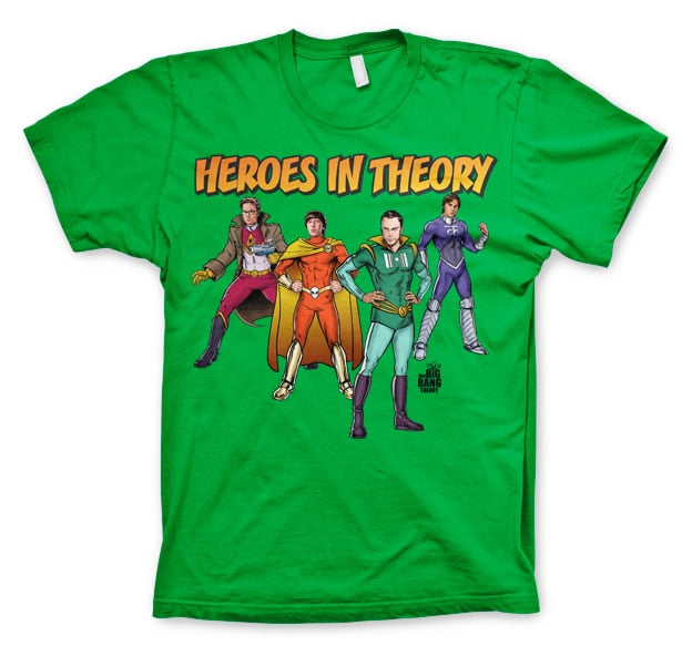 TBBT - Heroes In Theory T-Shirt – T-shirt