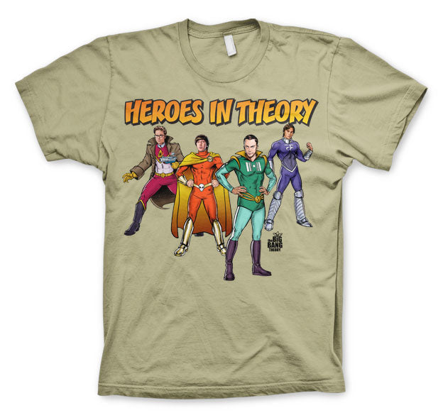 TBBT - Heroes In Theory T-Shirt – T-shirt