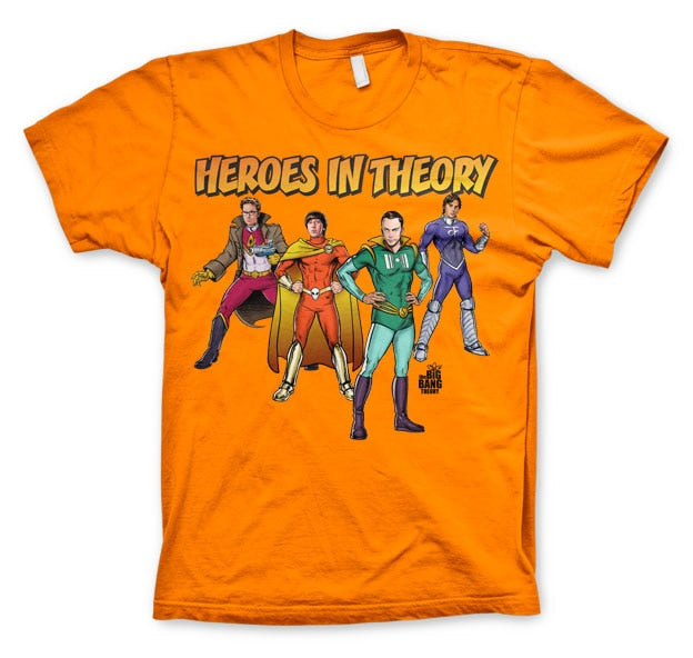 TBBT - Heroes In Theory T-Shirt – T-shirt