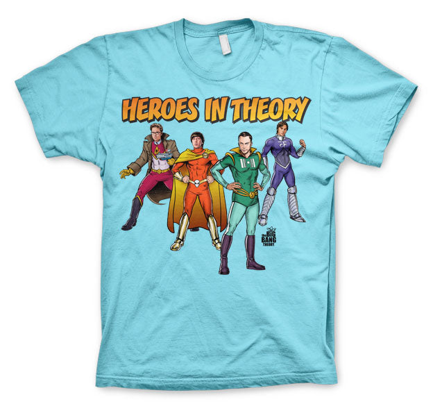 TBBT - Heroes In Theory T-Shirt – T-shirt