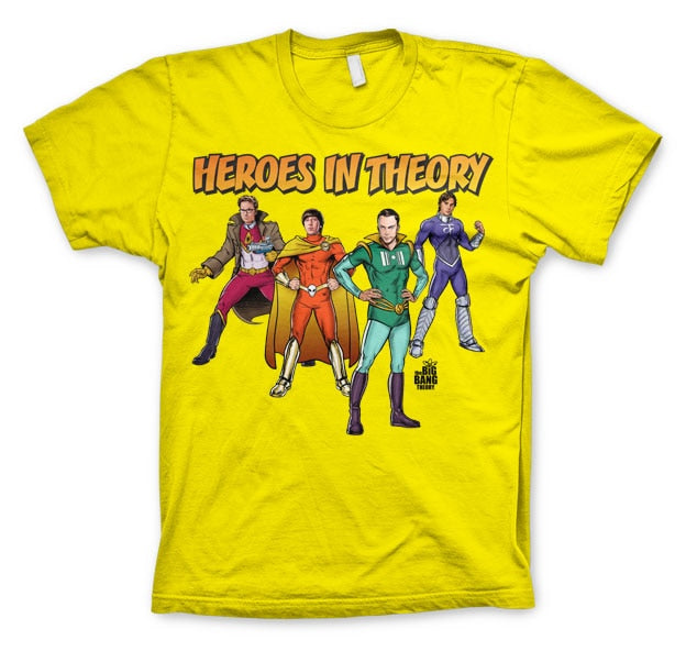 TBBT - Heroes In Theory T-Shirt – T-shirt